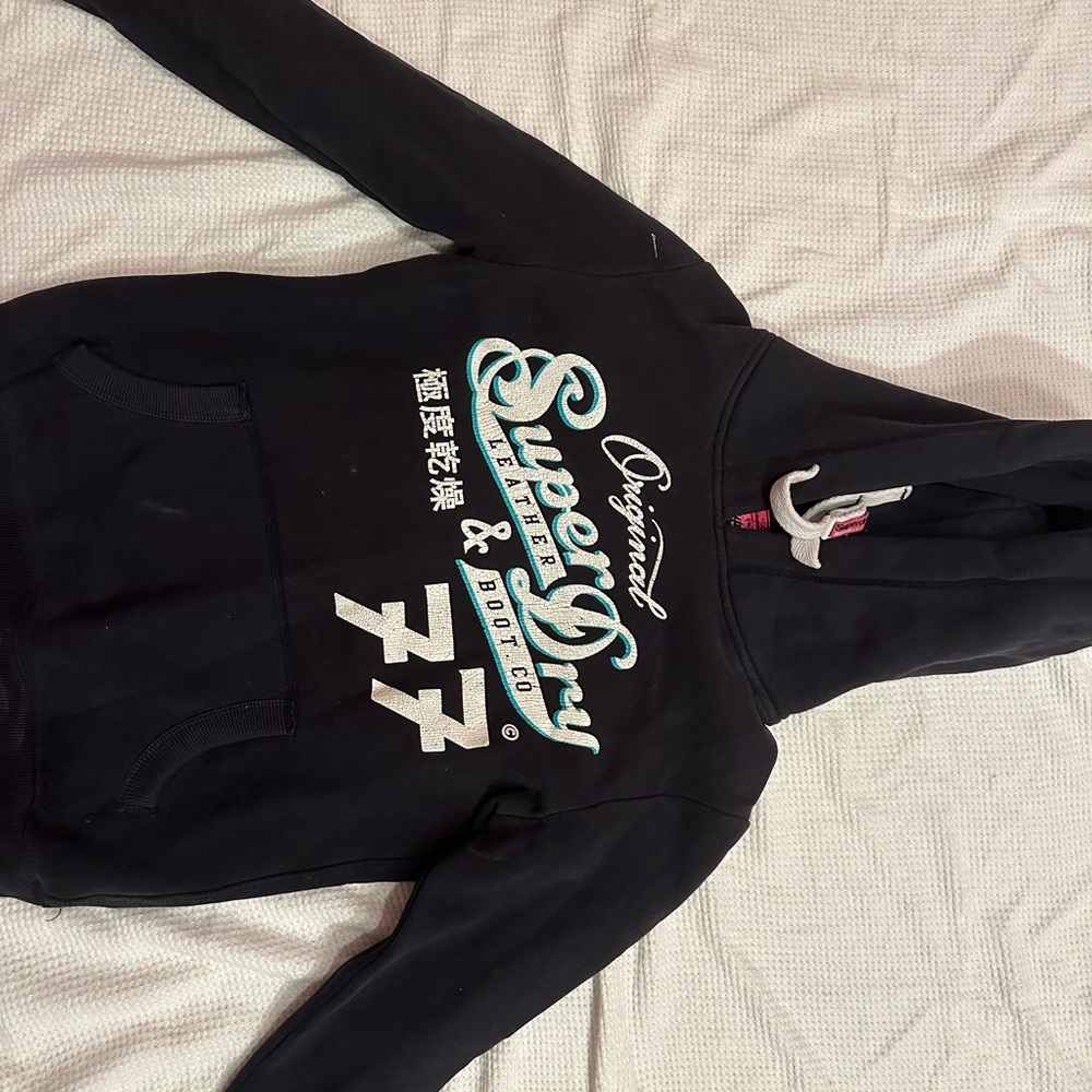 Embellished Vintage Logo Hoodie